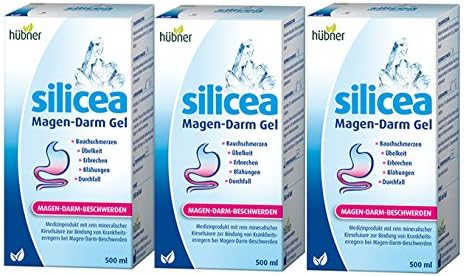 Hübner Original Silicea Magen-Darm 3x500ml - Vorratspackung für Familie und Hersteiler.Keywords: Silicea Magen-Darm, Vor