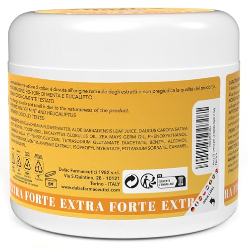 Arnica 99% Körperlotion mit Menthol, Eukalyptus & Aloe Vera - ideal für Massage & Behandlung von Haut, Muskeln & Gelenke